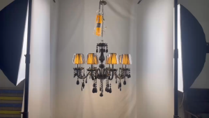 Lampu Gantung kristal 6/8/10kepala Mewah Hias 3warna LED pendant wedding ruang tamu kamar tidur lampu dekoratif langit dalam lampu murah Dekorasi Hotel cbl