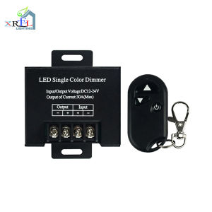 LED Dimmer DC 12V-24V 30A 3Key Wireless RF Remote Controller for SMD 5730 5630 5054 5050 3528 2835 Single Color LED Strip light