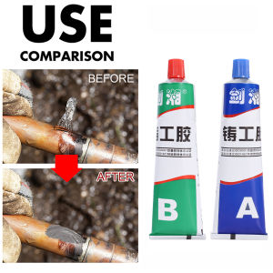 ช่างวิเศษพันธะเหล็ก ความแข็งแรง ต้านทาน ความร้อน ซ่อม แซม เชื่อมโลหะ ย็นกาว ติดล