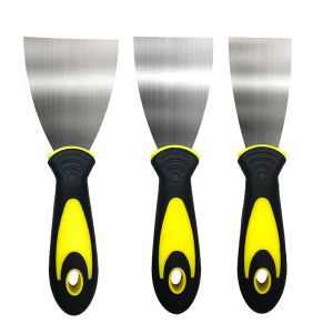 J.D. เกรียงโป้วสี สีด้ามยาง ทนต่อการใช้งาน Putty Knife