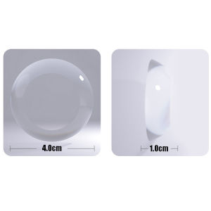 Silicone Door Stopper Stickers Handle Bumpers Adhesive Mute Anti-Shock Clear Waterproof Door knob Stopper Wall Protective Pad