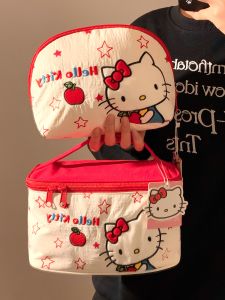 XINDONGXINGQIU | Cute Large Capacity Portable Cosmetic Bag