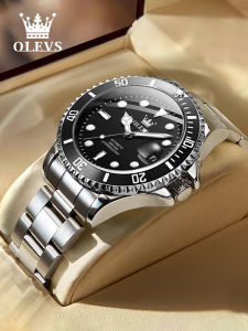 OLEVS | Swiss Certified Mens Mechanical Watch Night Light