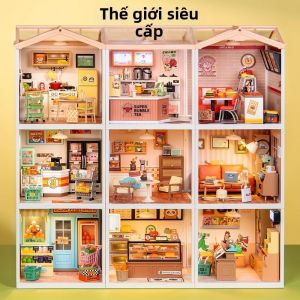 rolife | Mô Hình Nhà Búp Bê DIY Giáo Dục Quà Tặng Cho Trẻ Em