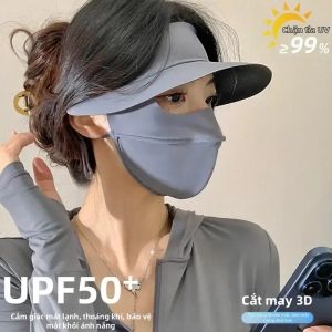 JIFANPAUL | Sunscreen Full Face Mask Breathable UV Protection Visor