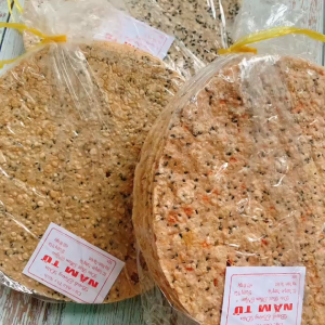 Bánh tráng NƯỚNG MÈ DỪA thơm giòn ĐA TÉP - ĐA DỪA BICH 4 CÁI / 10 CÁI