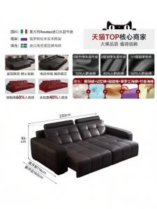 MEIZHAISHENGHUO | Multifunctional Electric Reclining Sofa Bed