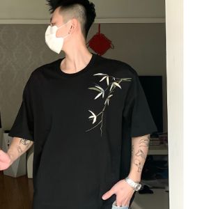 XILANDUO | Vintage Chinese Style Short Sleeve T-Shirt