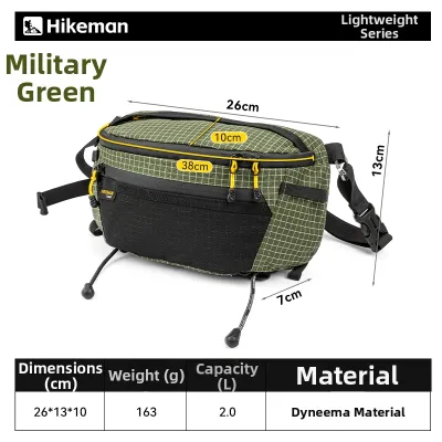 HIKEMAN | Waterproof Multi-purpose Fishing Waist Bag