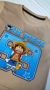 Baju Kaos Anak Laki Laki Karakter Angka 59 Monkey D Luffy - Kaos One Piece Anak Umur 1 - 10 Tahun