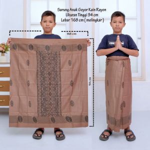 BATIK SARUNG ANAK INSTAN SARUNG ANAK LAKI -LAKi SANTRI