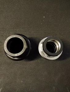25.4MM/1"and 28.6MM/1-1/8".Threaded Caged & Seal Bearing Bike Headset for 30MM/34MM Head TubeLight Weight Bicycle Headset