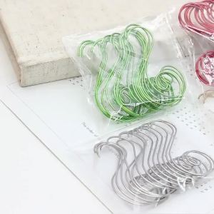50Pcs Christmas Star Hooks S Shaped Metal Hook Xmas Tree Hook Christmas Ornaments Hanger Hooks Home Christmas Party Supplies