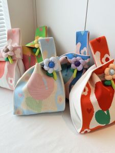 Túi Đựng Đồ Đan Bằng Vải Polyester Túi Đựng Đồ Túi Quà Tặng Sinh Nhật Túi Đựng Đồ Có Thể Sử Dụng Hàng Ngày Túi Đựng Đồ Phong Cách Trung Hoa Mới