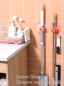 Móc Dán Tường D58 Kẹp Giữ Cây Lau Nhà Chổi Hình Thú Đáng Yêu TTNTD58