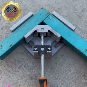 Klem Penjepit Sudut Siku Pegangan 90 Derajat Pengapit Las Aluminium Klip Kayu sudut