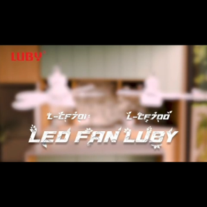 LUBY L-CF700 12W Multi Functional LED FAN / LUBY Lampu Kipas LED LCF700 12 Watt
