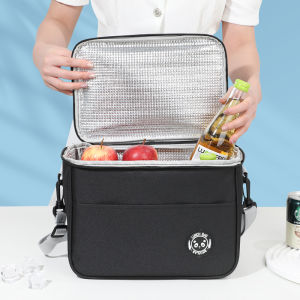 FIND Bento Bag Lunch Box Bag Thick Warm Meal Bag Large Capacity Student Portable Insulated Lunch Bag