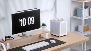 เคส C6 iTX ขนาดจิ๋ว แถมหูหิ้วได้ สีขาว ใหม่ ประกัน1ปี Jonsbo mini White Case