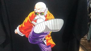 Kaos DBZ Muten Roshi Tshirt Casual Premium Cotton Real Pict Ready Stock Tersedia dan Siap Kirim BISA COD
