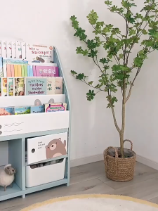 Childrens Bookshelf Home Bedroom Childrens Picture Books Toy Storage Cabinet Snacks Sundries Organizer Rack