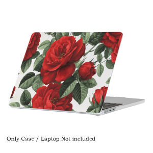Rose Print Laptop Case for MacBook Neo 13 A3404 2026 A18 Pro Cover for MacBook Pro 13 14.2 M4 Pro Max 16 Air 13 15 M5 A3448 Case