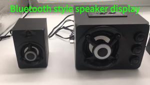 EDUP | HIFI 3D Stereo Alto-falantes Coloridos LED Luz Pesada AUX USB Com Fio Sem Fio Bluetooth Áudio Home Theater Surround Som Bar TV