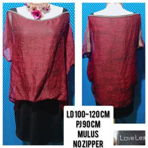 DRESS PERMATA MERAH(LOVE LEADING LADY) 385