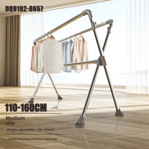 Baoyouni | Folding & Extendable X-shaped Windproof Clothes Drying Rack
