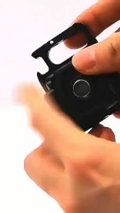 Lampu COB Kecil Senter LED Portable USB Gantungan Kunci Mini COB Keychain Light Mini Multifungsi