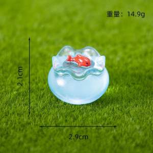 Bể cá tiểu cảnh siêu mini hồ cá nhựa trang trí bàn làm việc decor terrarium bonsai Nia Garden N5