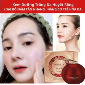 [CHÍNH HÃNG] Kem Dưỡng Trắng Da Huyết Rồng 50g Tinh Chất Nhau Thai Cừu Và Bột Ngọc Trai Giúp Làm Mờ Nám Sáng Da Căng Mịn Dưỡng Ẩm Giữ Ẩm Cho Da