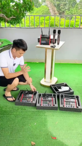 Mixer G5 Pro Tặng Kèm Micro Livestream & Karaoke Gia Đình Loa Kéo Vang Amply