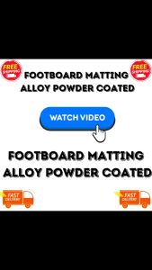 NMAX V3 FOOTBOARD MATTING ALLOY POWDER COATED / NMAX V3 TURBO / NMAX V3 STANDARD MATTING