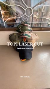 Topi Tactical Laser Cut Loreng ANFI Polos