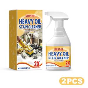 JAKEHOE Kitchen Heavy Oil Cleaner Powerful Cleaning Grease Oil Stain Powder Cleaner Muilt-FunctionsDuty Degreaser Cleaner Spray