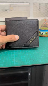 Baellerry Outlet Dompet Lipat Tebal D3066 Man Woman Bifold Wallet Bahan Sintetis Lembut Ada Tempat Koin