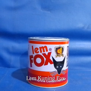 Lem Kuning FOX Kemasan Kaleng 600g 600gr 600gram
