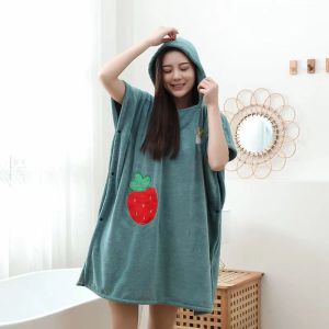 Khăn Tắm Toàn Thân Bằng Cotton Thấm Nước Cho Nữ Quần Áo Bơi La Maison De Domitille Thương Hiệu Trung Quốc Đại Lục 500g
