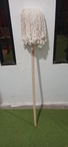 heavy duty mop with cotton mophead gawang pinoy spring type46 inches long random wood plain & wood coated w/plastic