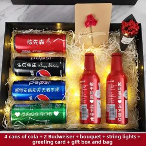 Engraved Cola Can Gift for Birthday Boyfriend Husband