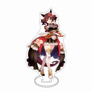 Bandai | 16CM Anime Hình Đứng Cho Umamusume: Pretty Derby Mejiro McQueen Tokai Teio Acrylic Vật Trang Trí Tập Thể Cosplay Phụ Kiện Quà Tặng