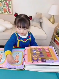 NIKO 30 Pages Sticker Game Busy Book For Toddlers Baby Activity Book Early Education Learning Book