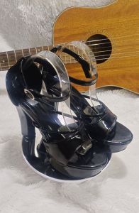 sandal hils zara tinggi 10cm
