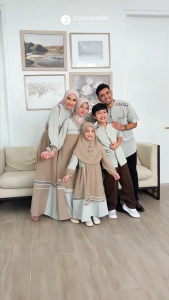 Sarimbit Rauna Kinasih OLIVE / Fashion Muslim / Lebaran 2026