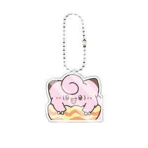 Bandai | Anime Acrylic Móc Khóa Dragonite Rowlet Jigglypuff Bulbasaur Charmander Squirtle Hoạt Hình Mặt Dây Chuyền Dễ Thương ACG Phụ Kiện Dành Cho Mọi Lứa Tuổi