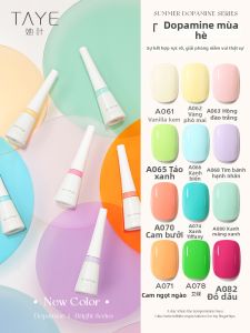 Taye | Sơn Móng Tay Gel Màu Macaron Pháp Mát Mẻ Dành Cho Mùa Hè
