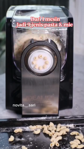 IDEALIFE Mesin Multifungsi Pembuat Mie Makaroni Pasta Otomatis PM-9001 Pasta Maker 9 Jenis Otomatis Noodle Maker IDEALIFE