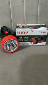 LUBY Senter Tangan 2in1 L-2692 7W Fast Charging Flashlight Rechargeable