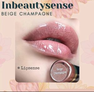 Beige Champagne Lipsense Senegence USA lipstik Original